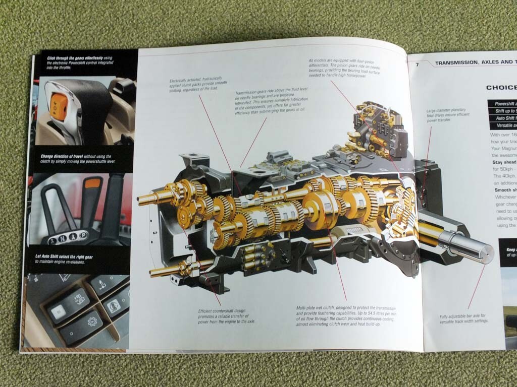 CASE IH MAGNUM 225 / 250 / 280 / 310 Tractors Brochure Prospekt 2006