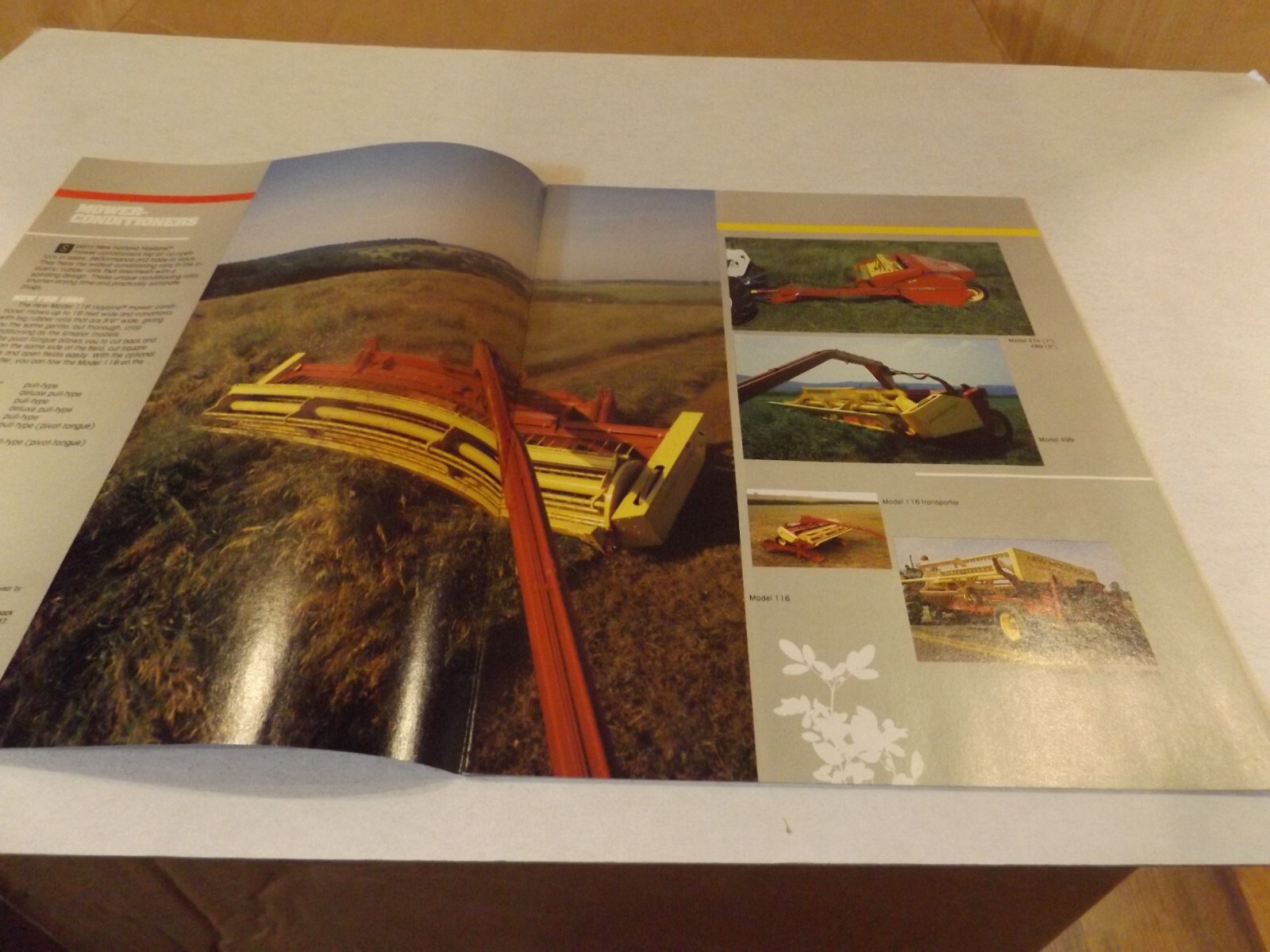 SPERRY NEW HOLLAND EQUIPMENT BUYER&rsquo;S GUIDE 85, LIT # 123