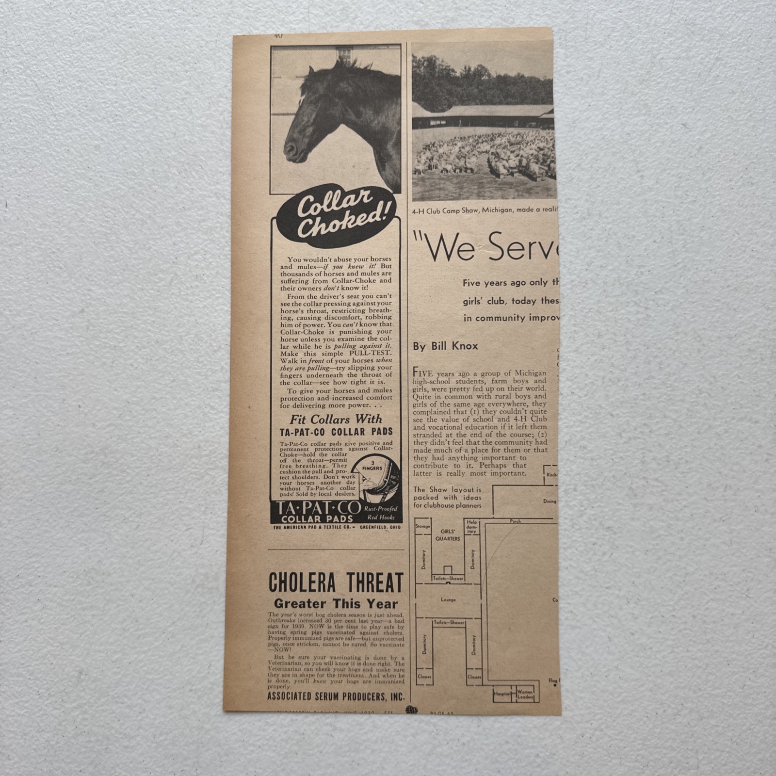 Oliver Farm Equipment Co. Grain Master Combines Advertisement