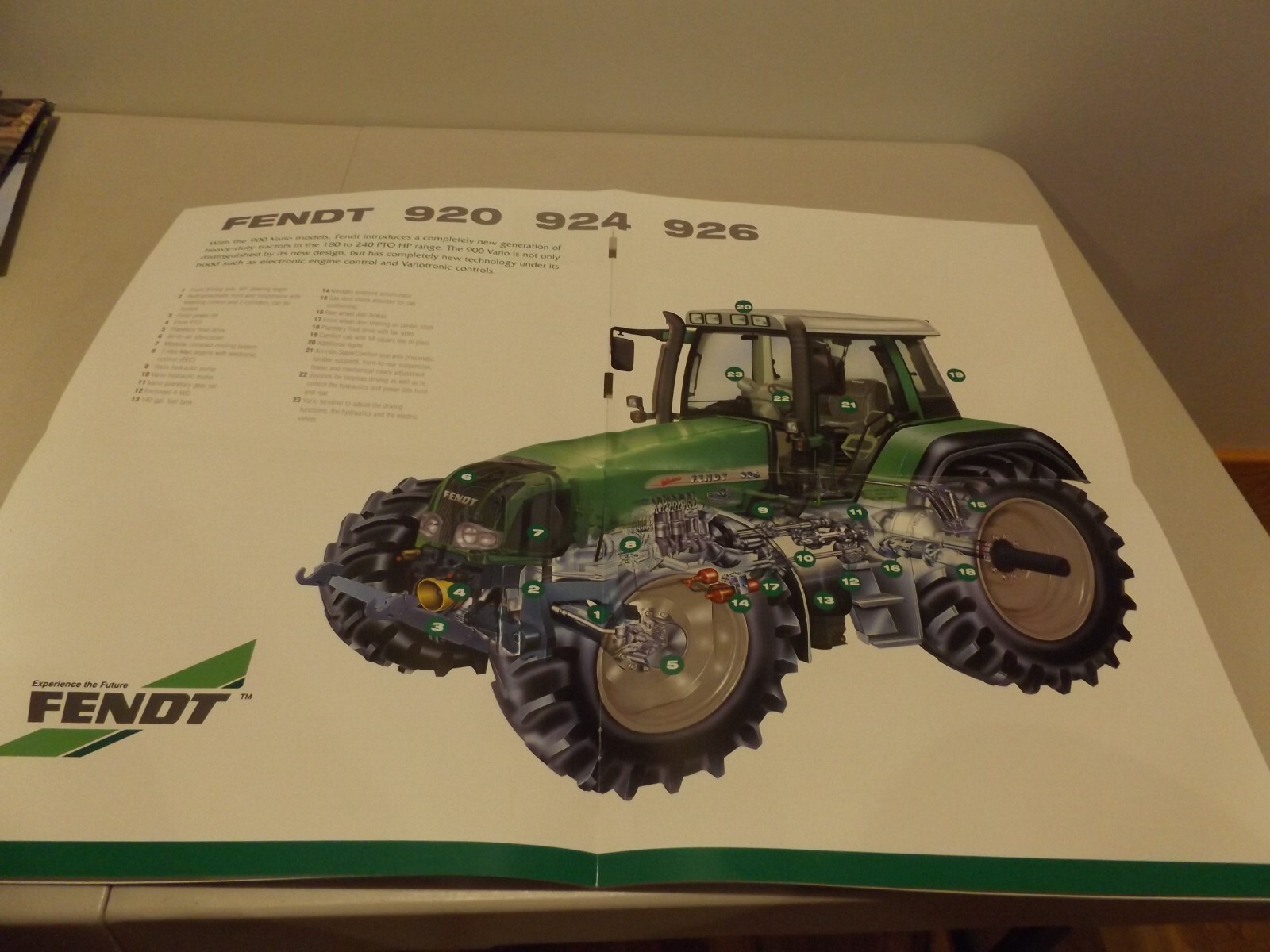 FENDT 900 SERIES TRACTORS, LIT # FT01494 (02) 10)