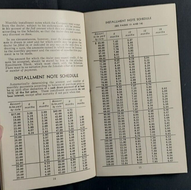 1944 De Laval Price Book Special Dealer Edition DeLaval Separator Co Chicago