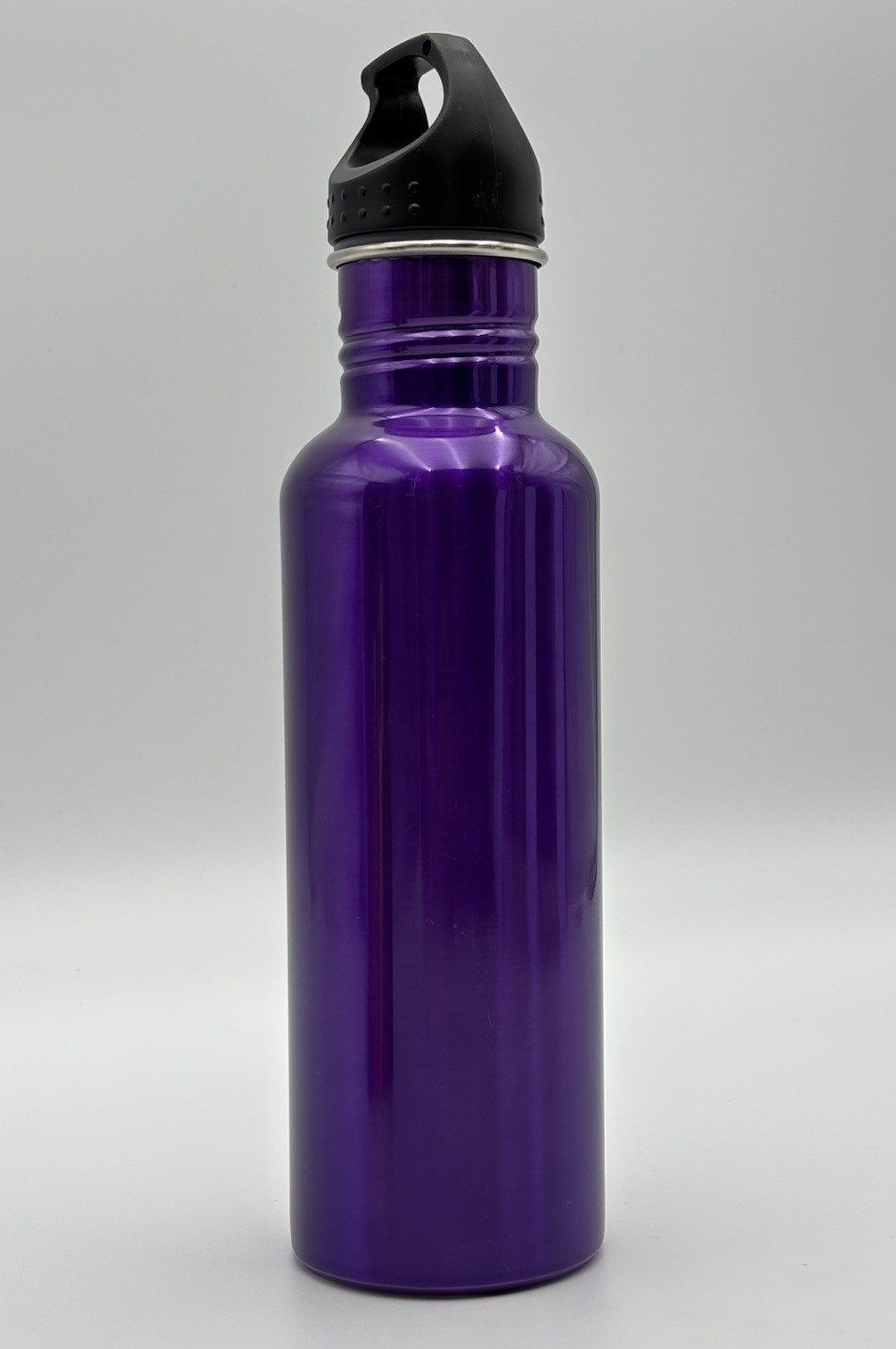 Gardiner Angus Ranch Purple Aluminum Water Bottle Cattle Ranch Promo 20-24oz NEW