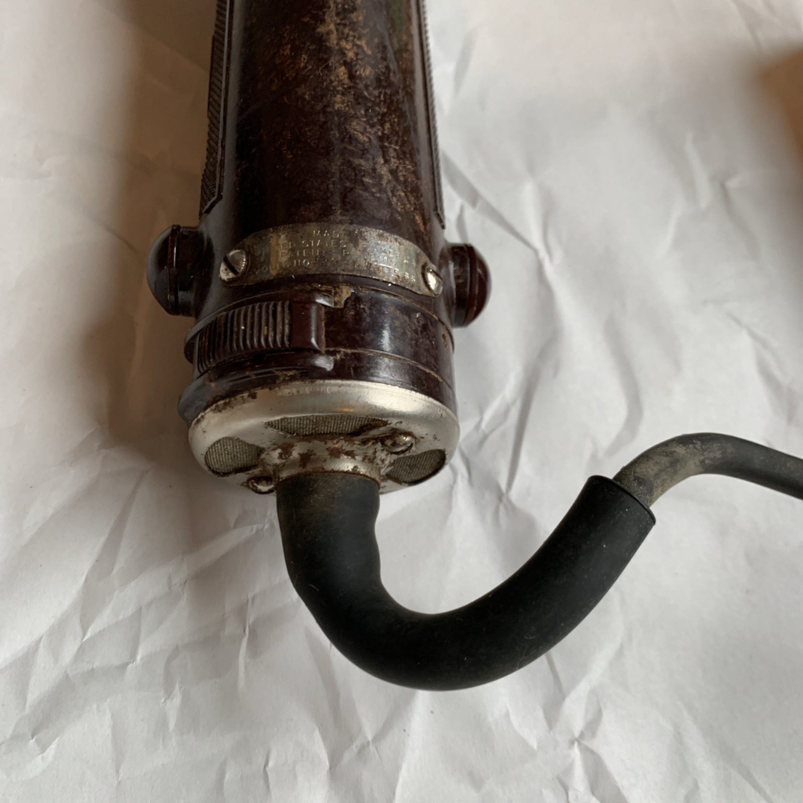 ANTIQUE- SUNBEAM- STEWART ELECTRIC CLIPMASTER-MODEL 51-2 ORIGINAL BOX Powers On