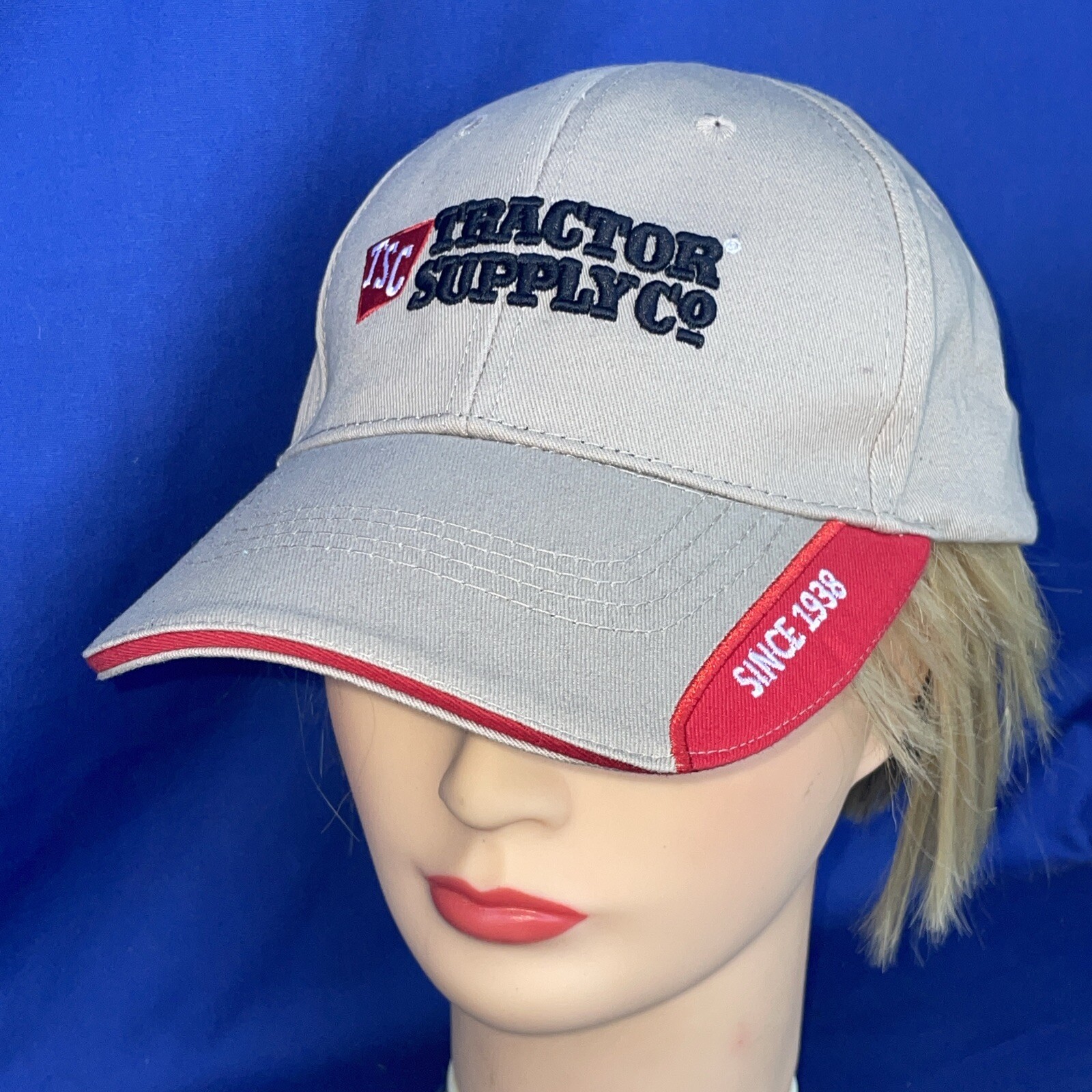 TRACTOR SUPPLY Company Since 1938 Vintage Baseball Hat Cap OSFM ❤️blt15m