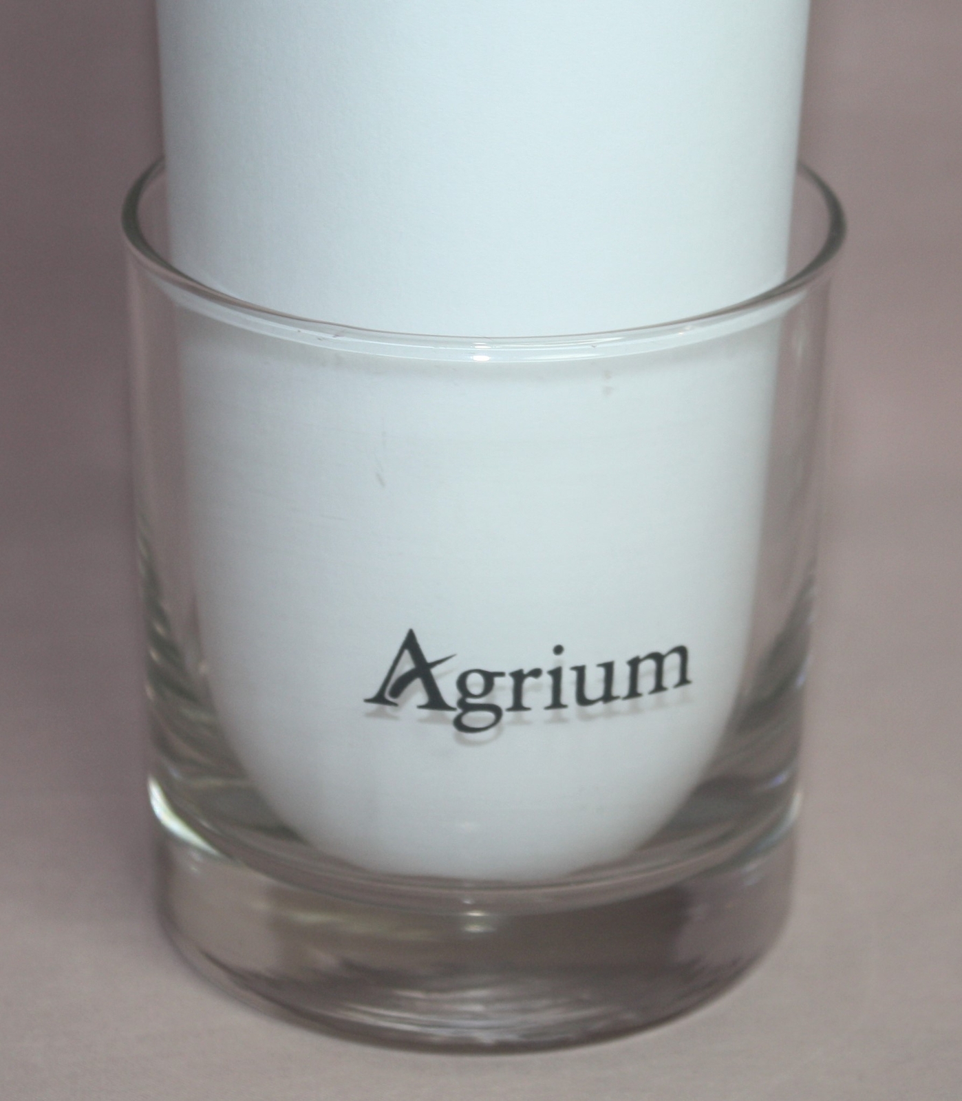 ADVERTISING SHUR GRO AGRIUM DRINKING GLASS MANITOBA&rsquo;S OWN 30 YEARS STRONG