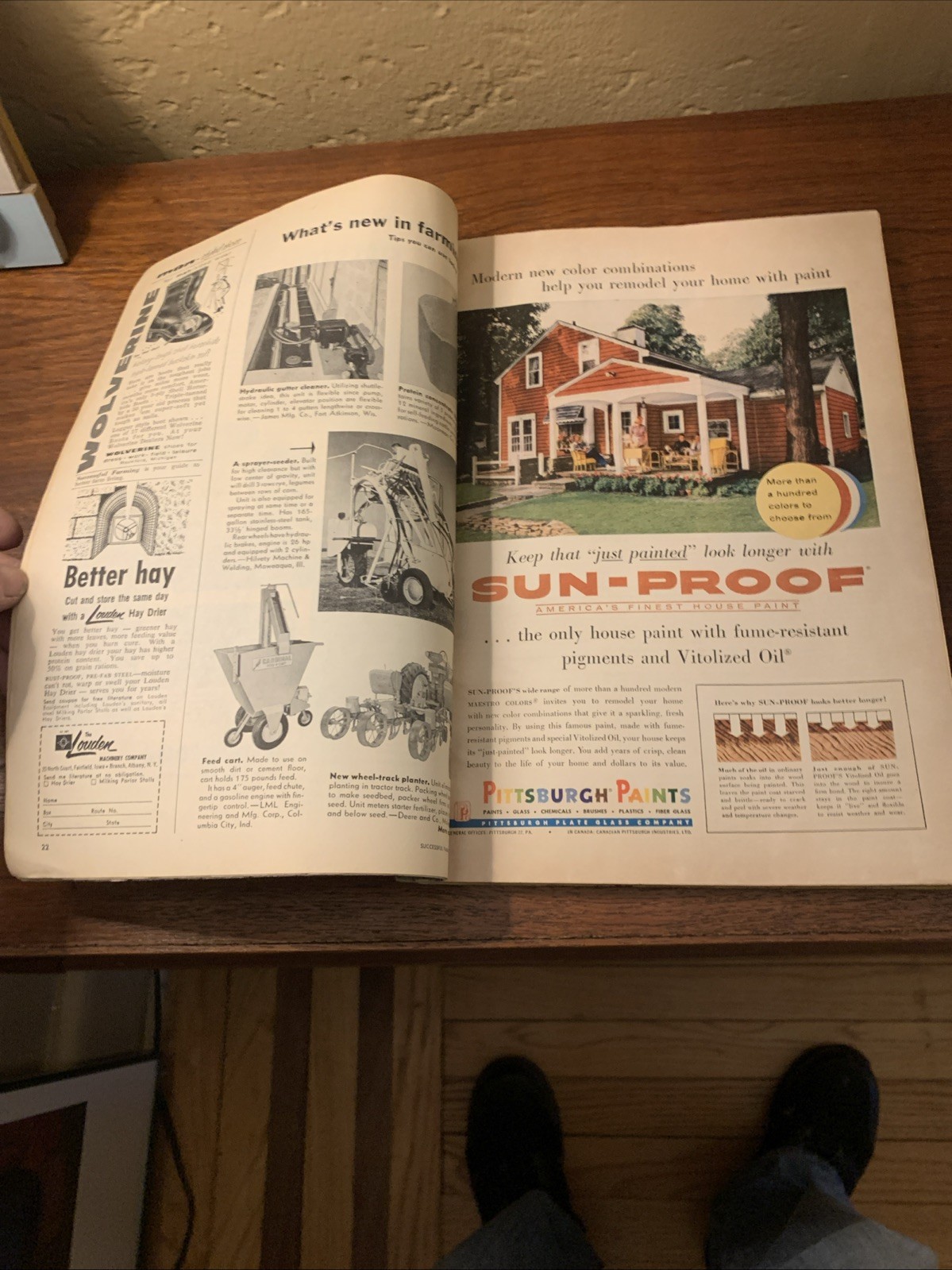 ‘SUCCESSFUL FARMING’ MAGAZINE – MAY ‘57- MAGAZINE OF FARM BUSINESS & FARM HOMES