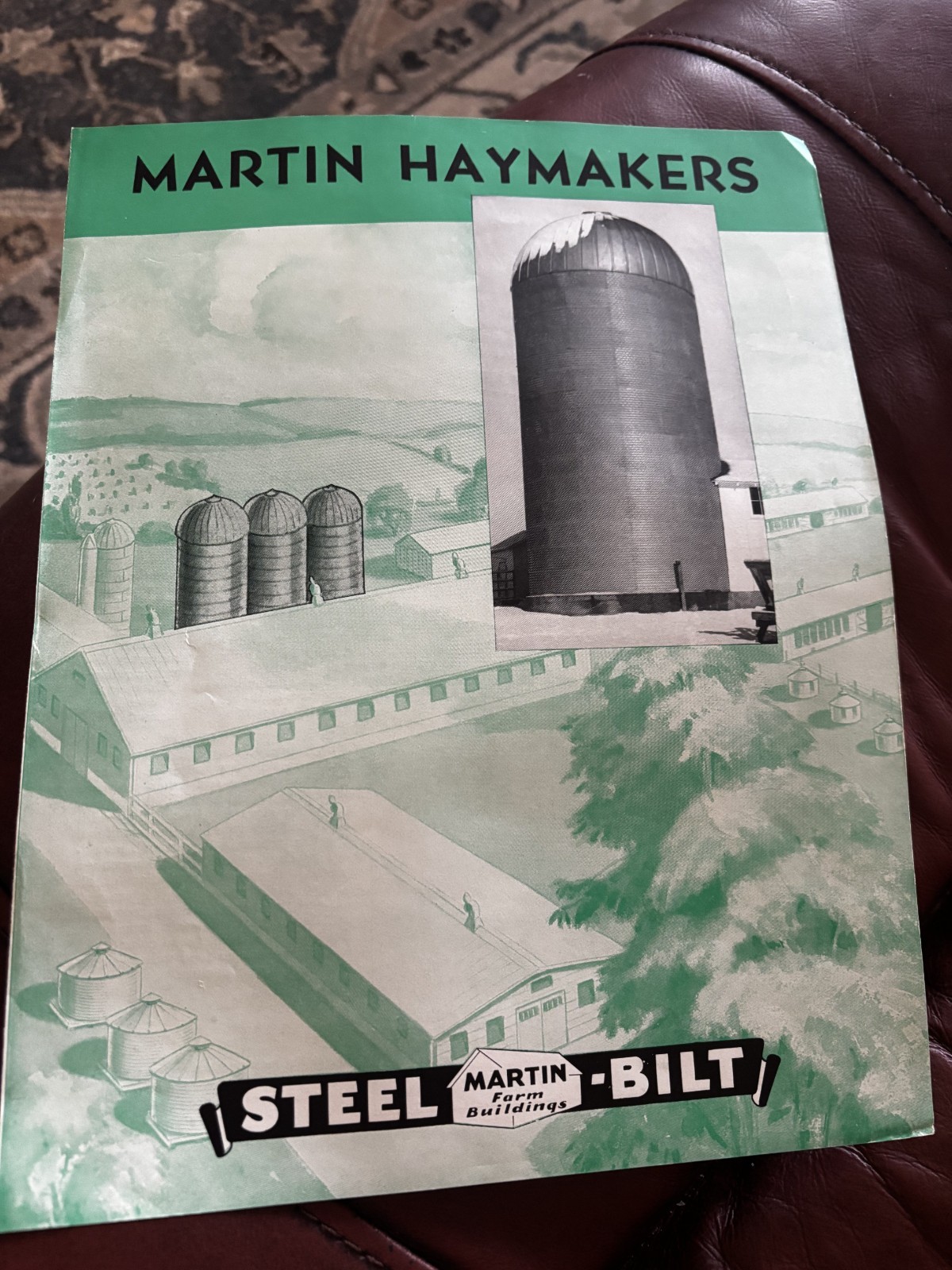 Martin Steel-Bilt Haymakers Silos For 1950 Brochure DCPA26