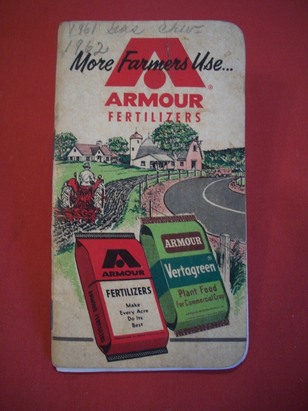 1960-1961 Collectable Armour Fertilizers Memo Book