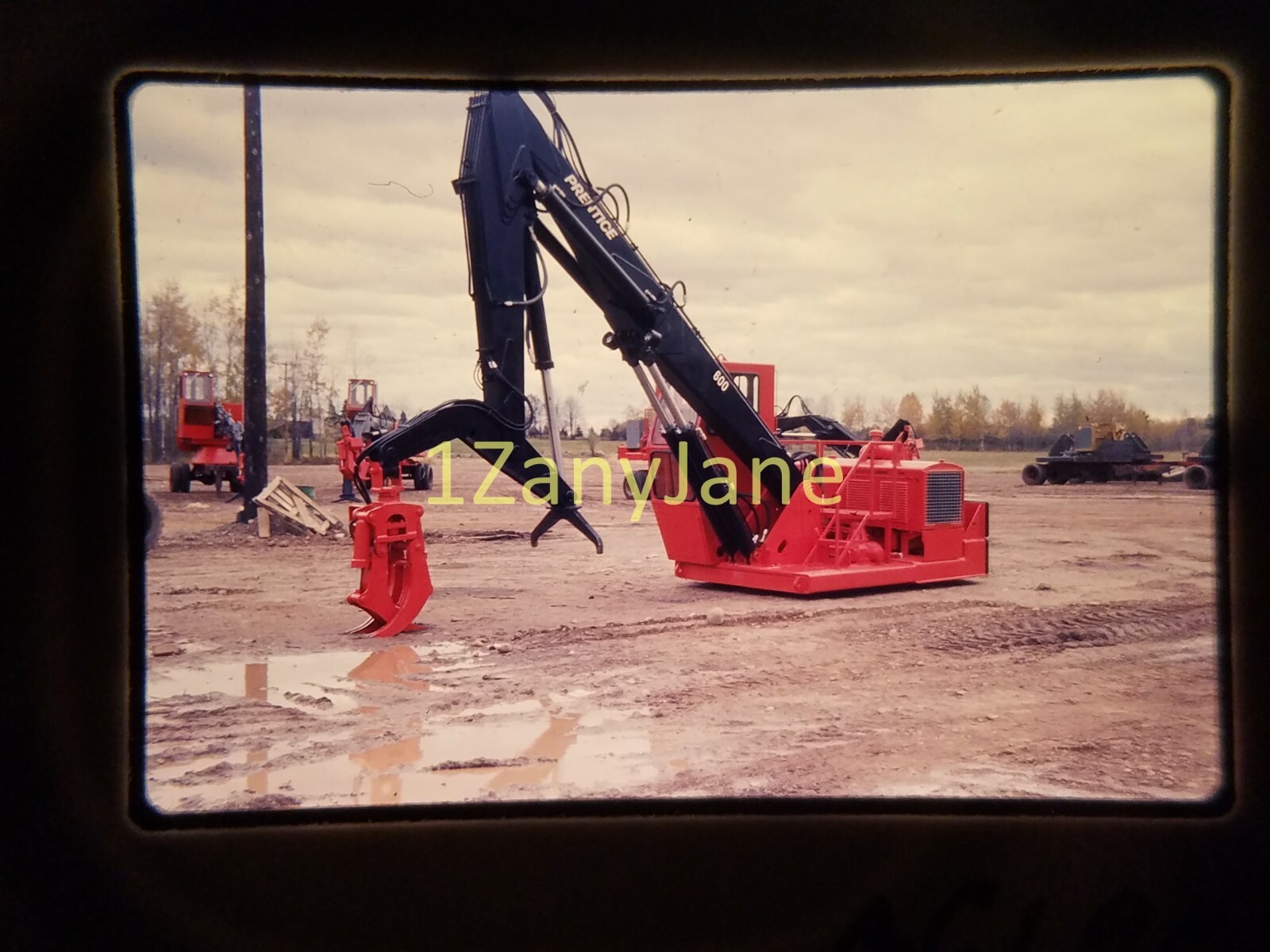 AC1901 35mm Slide of an Allis-Chalmers from MEDIA ARCHIVES 600 EXCAVATOR