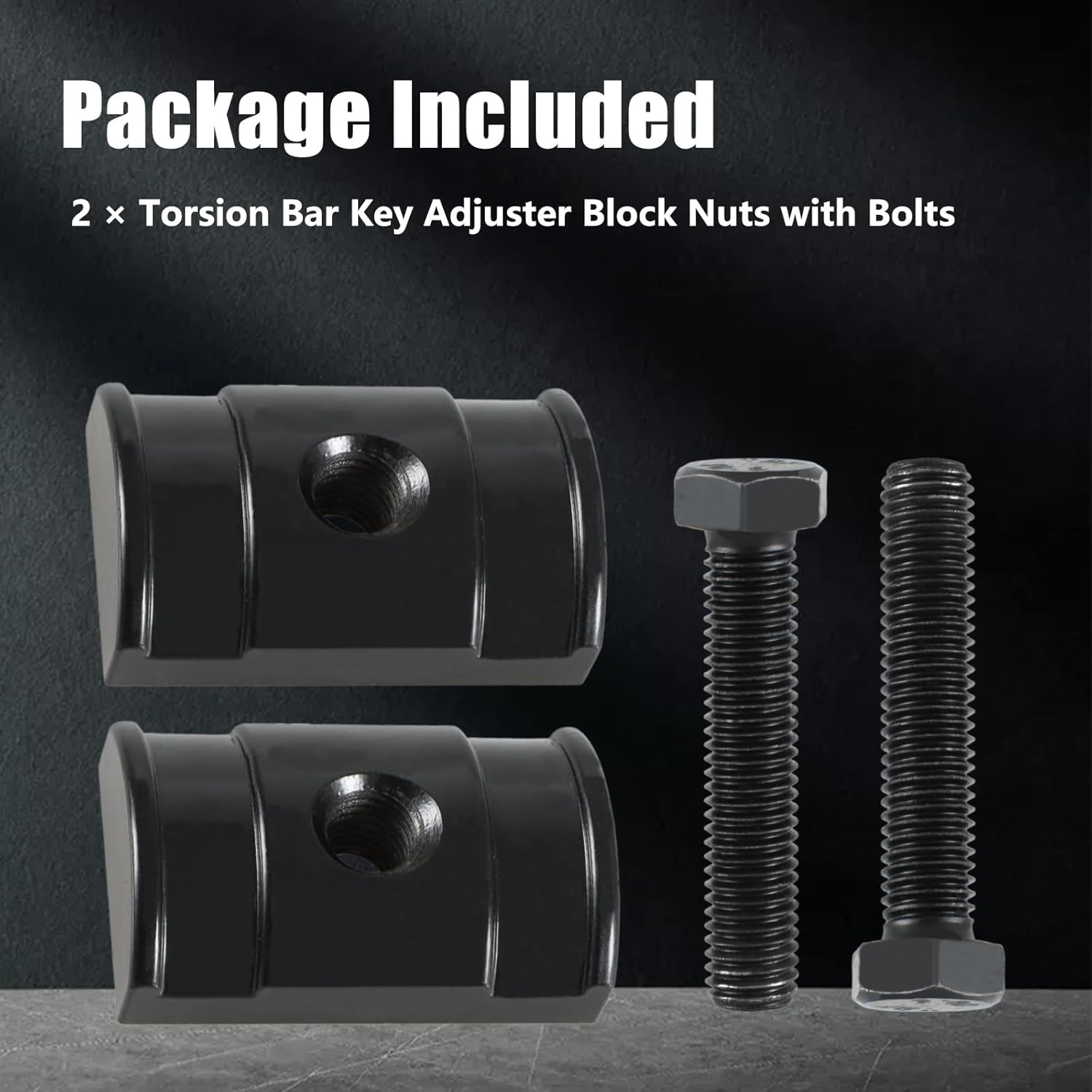 2 Torsion Bar Key Adjuster Nuts Bolts for Chevy GMC Cadillac Replace#