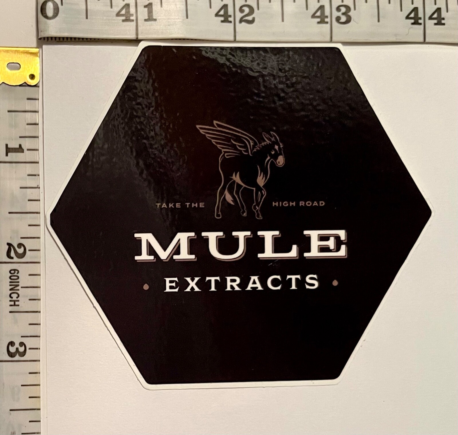 MULE EXTRACTS Button /Sticker Sets – OREGON, USA Cannabis Industry Advertisement