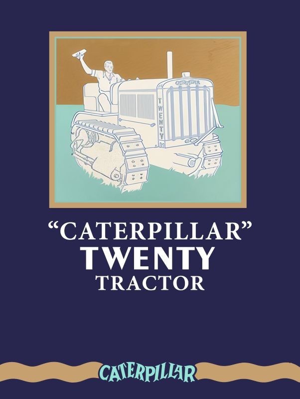 1927 Cat Model Twenty, 20 Tractor NEW METAL SIGN: 12×16&Prime; Free Shipping