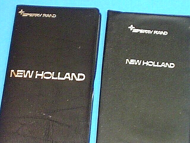 VTG 1970-1983 SPERRY RAND, SPERRY NEW HOLLAND MONTHLY PLANNER CALENDAR BOOKLET