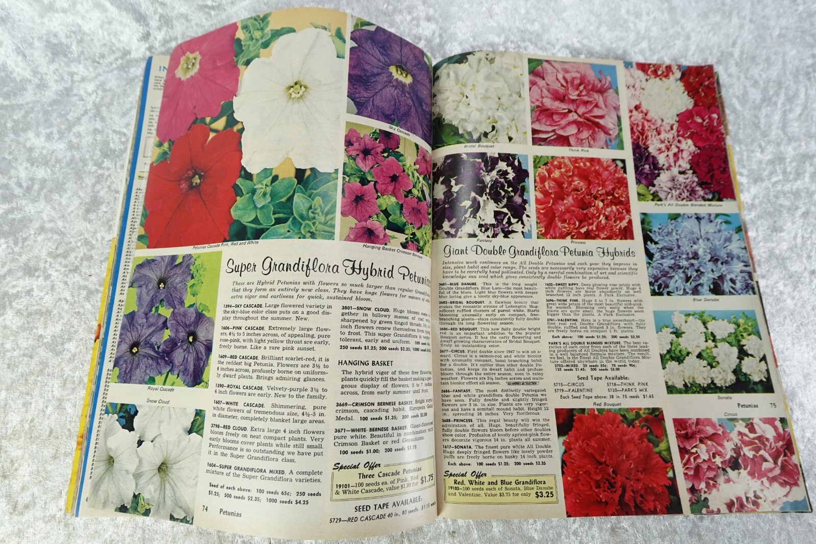 3 Vintage 1953, &rsquo;55 Vegetable Flower Gardener Handbooks Park Seed Catalog 1976