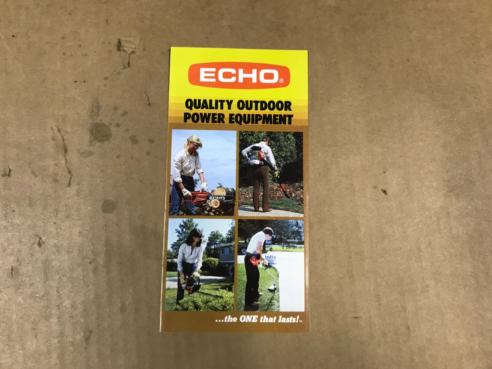 Vintage Echo Quality Outdoor Power Equipment Brochure