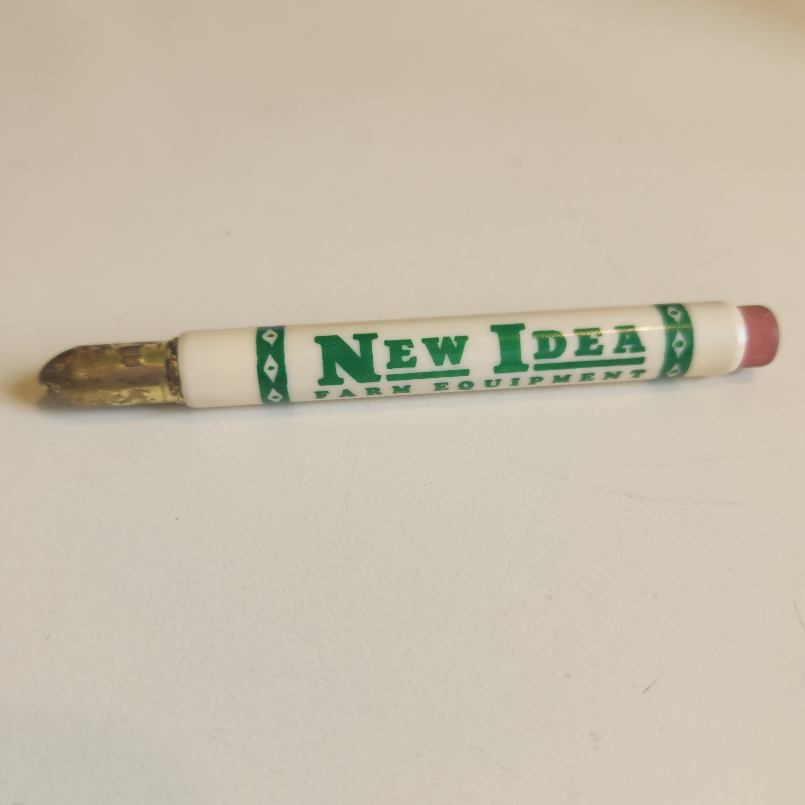Bullet Pencil New Idea Farm Equipment Kirkland Illinois Vtg Ag Advertising