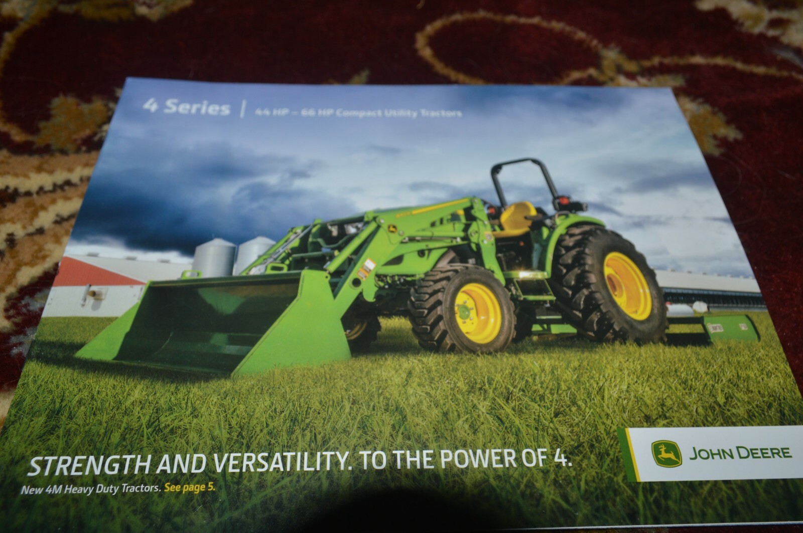 John Deere 4 Series Tractor For 2020 Brochure FCCA