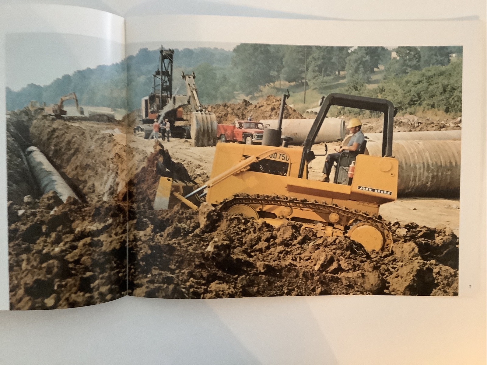 JOHN DEERE JD750 BULLDOZER 16 PAGES 1976 SALES BROCHURE