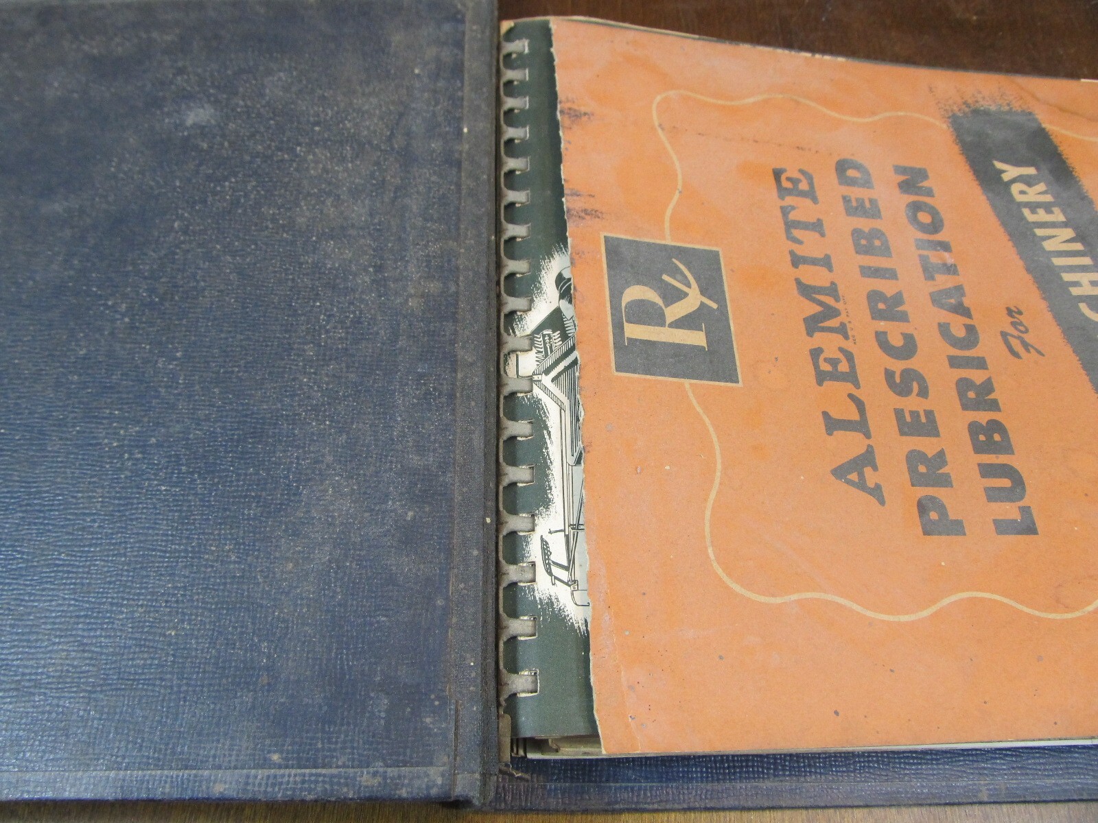 Vintage Book Alemite Prescribed Lubrication For Farm Machinery 1945 Guide