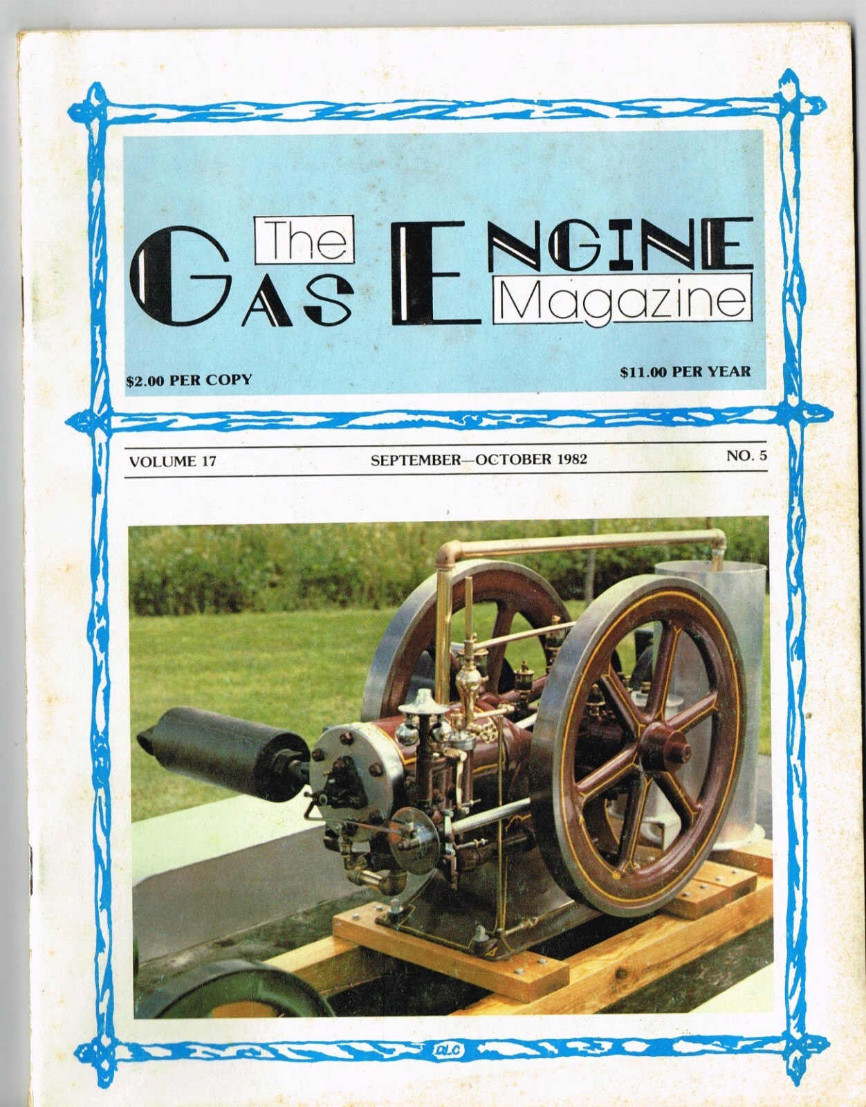 The GAS ENGINE magazine September Oct 1982, IHC type M, the Ohio Gas Engine