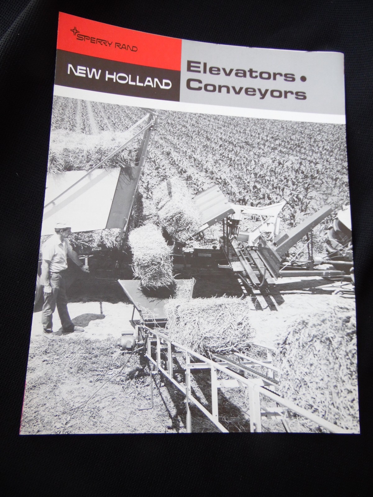 VINTAGE SPERRY RAND NEW HOLLAND ELEVATORS & CONVEYORS EQUIPMENT CATALOG/BROCHURE