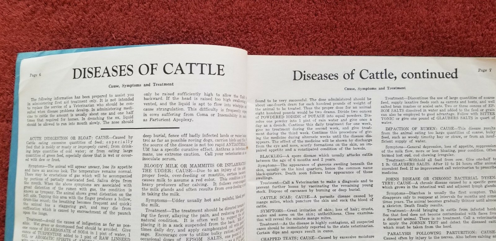 Coast to Coast Farm Record Book 1950 Agriculture Farmers Income Tax Blank Record