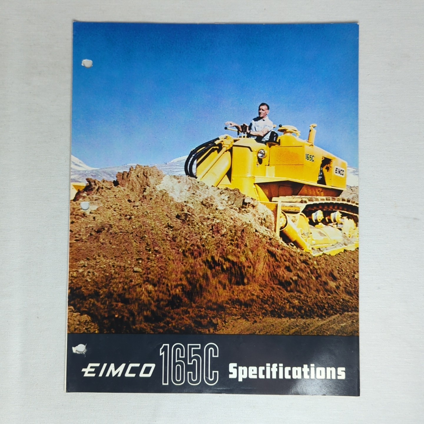EIMCO 165C Specifications Brochure 1963
