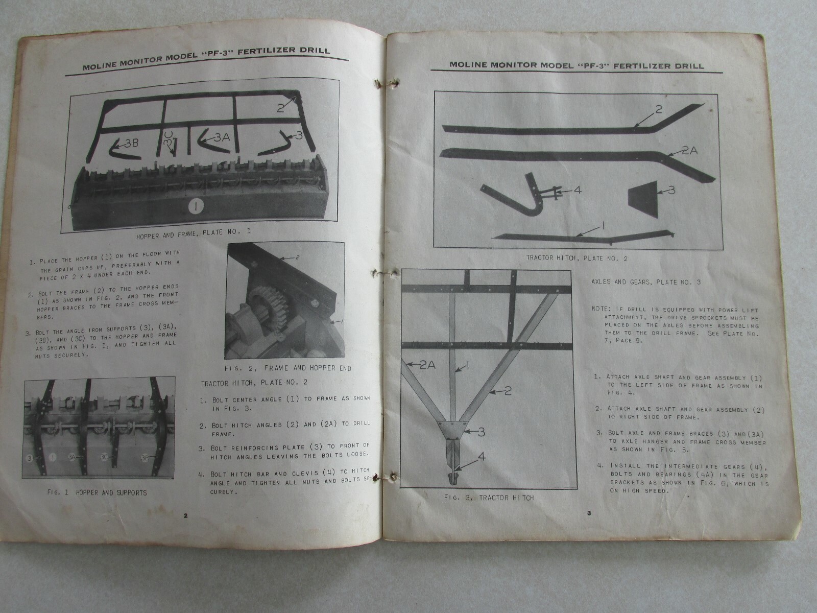 MBF56 Farm Manual MM Minneapolis Moline monitor fertilizer dril operators maint