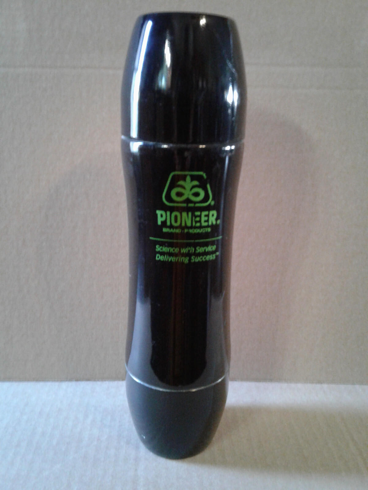 Collectible advertising PIONEER thermos.