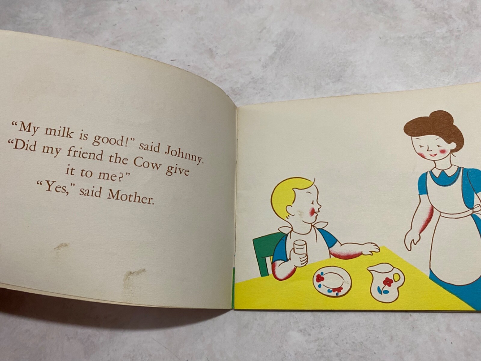 Collectible My Friend the Cow By Lois Lenski Vintage 1961 National Dairy Counsel
