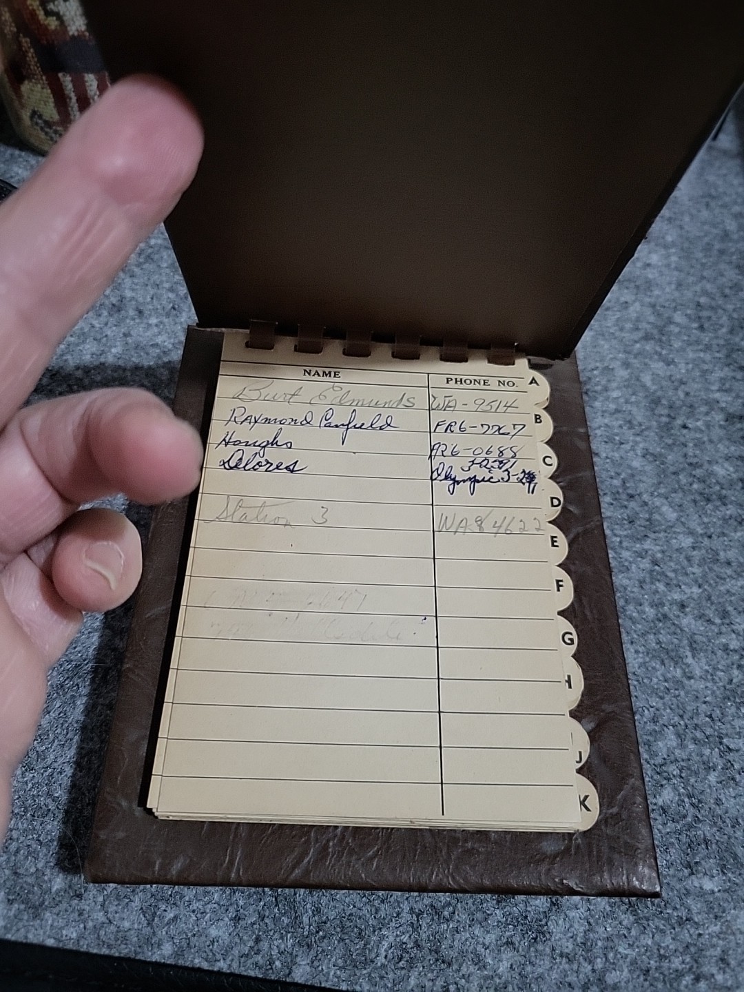 Antique Vintage Summit Farm Bureau Phone Index Ohio