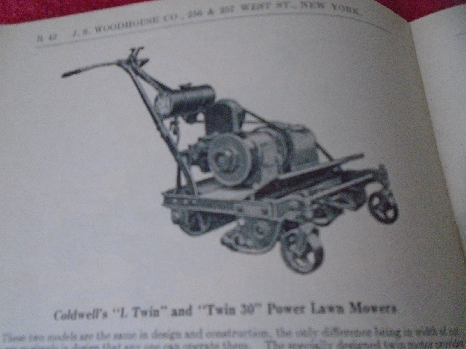 Scarce Vintage 1929 J S Woodhouse Agricultural Implements Machines Catalogue B