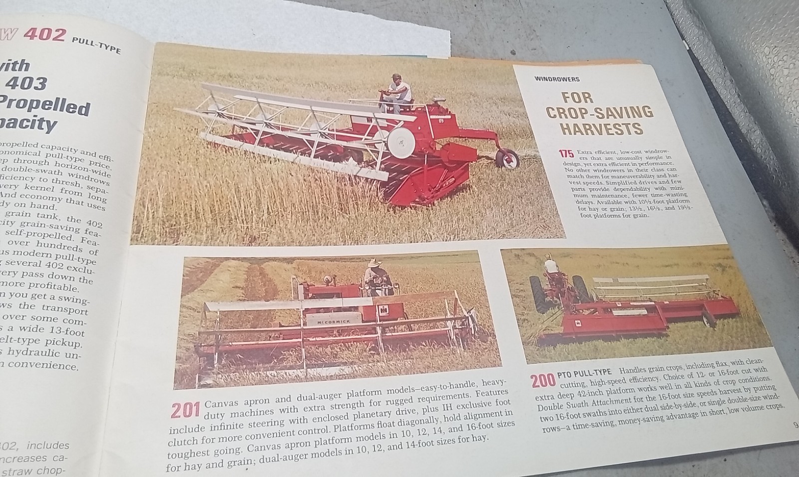 International Harvester Buyers Guide For Summer & Fall 1966 Brochure AD-3350-S