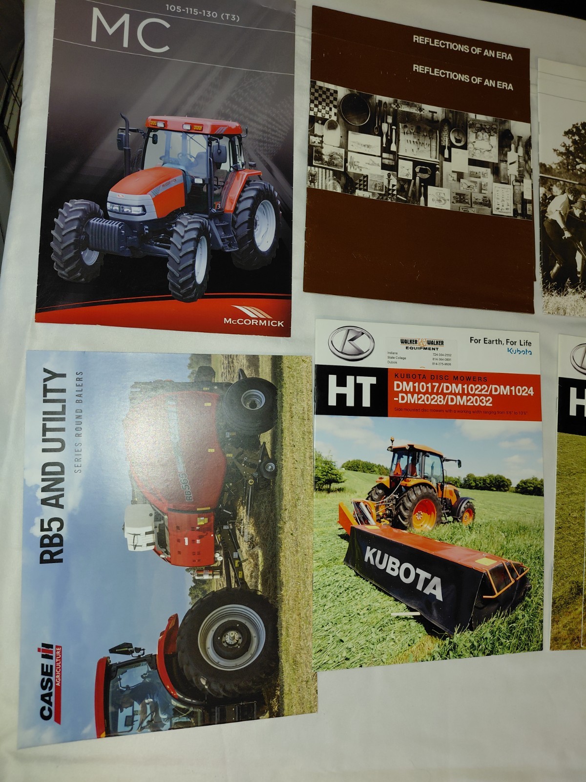 Lot Of 80+ Modern (Year 2000+) Farm Equipment, Tractor, Combine Brochures