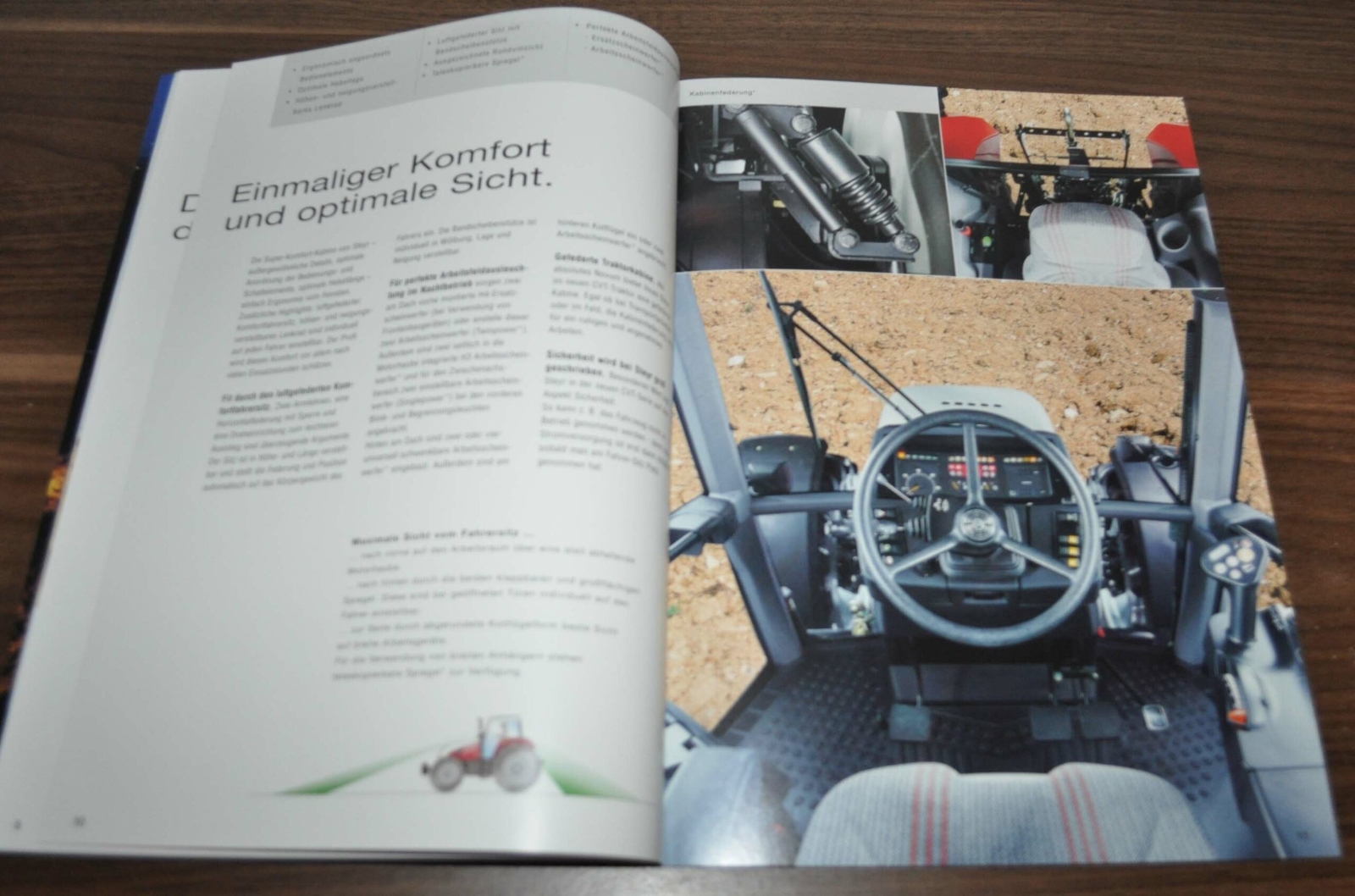 Steyr CVT 120 130 150 170 Tractor Brochure Prospekt