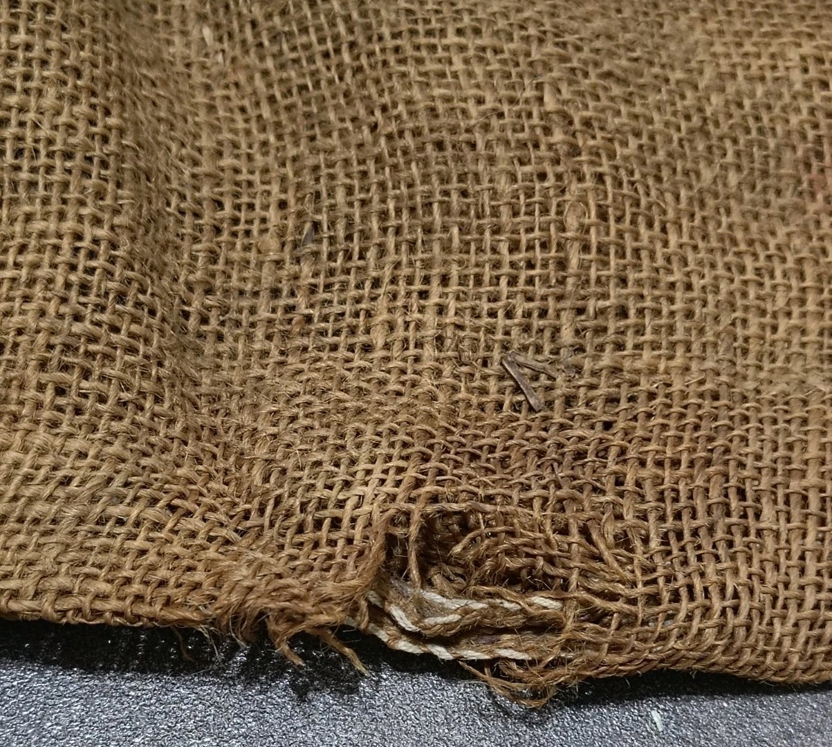 VTG Burlap 100 Lb Who-o! Who-o! (OWL) Brand Potato Sack Good Graphics & Color