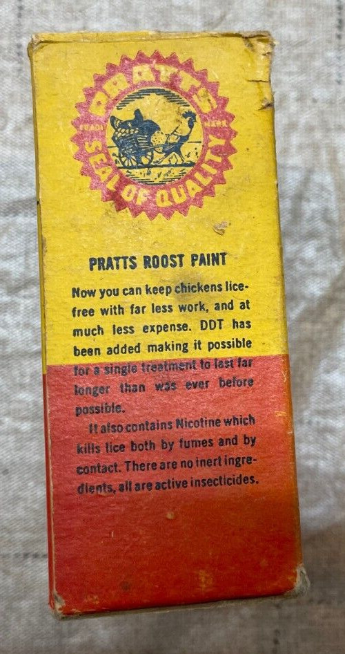 Pratts Anniversary Special Bonus Package Roost Paint & Cattle Spray Bottles 1947