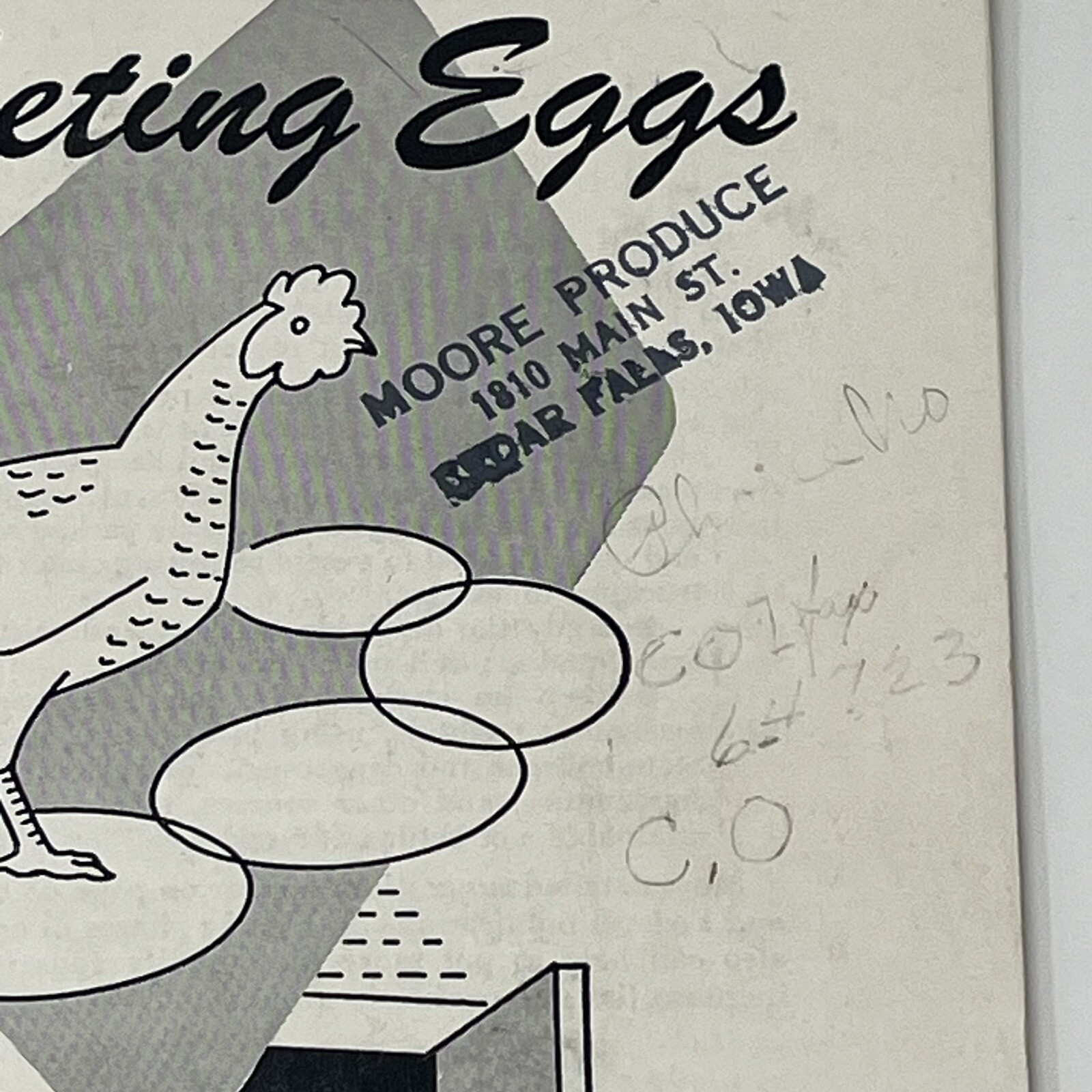 1954 Dept Of Agriculture Marketing Eggs Farmers Bulletin 1378 Booklet Brochure