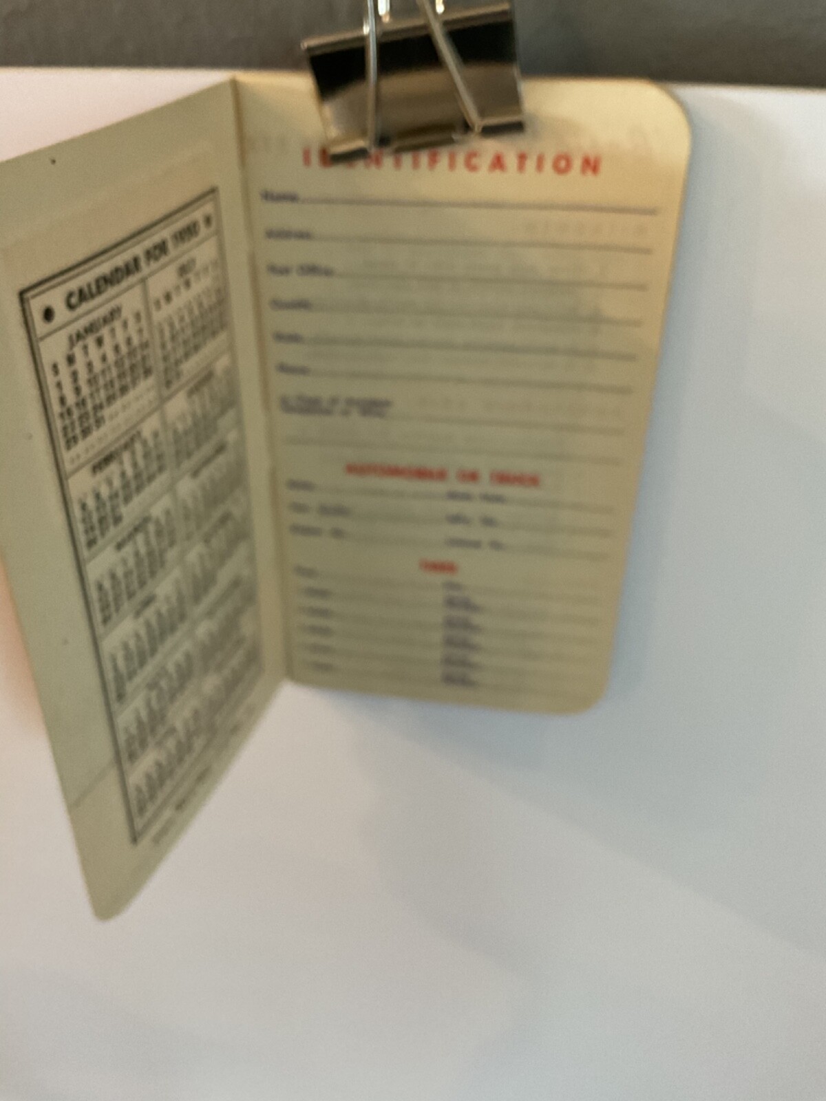 Farmer’s Pocket Ledger memo book 1950 1951 International Chemical Corp Adv farm