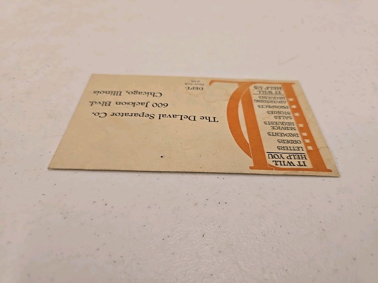 Vintage De Laval Seperator Chicago Advertising Illustrated Letter Cover Envelope