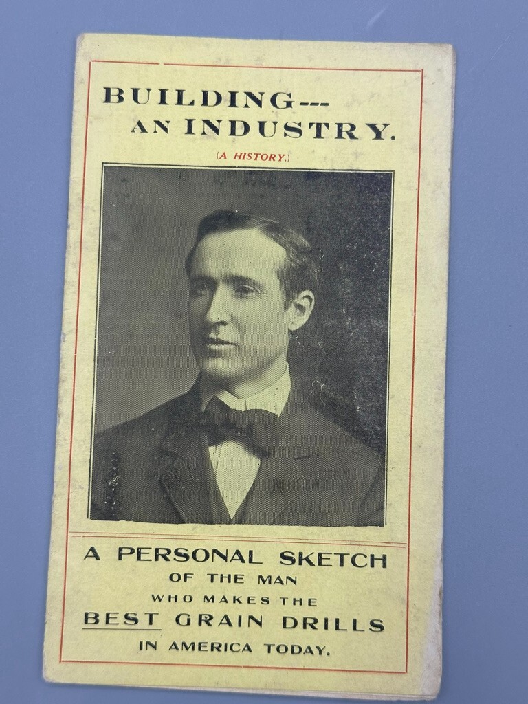 c 1890 FETZER GRAIN DRILL Farm Advertising Booklet SPRINGFIELD Illinois