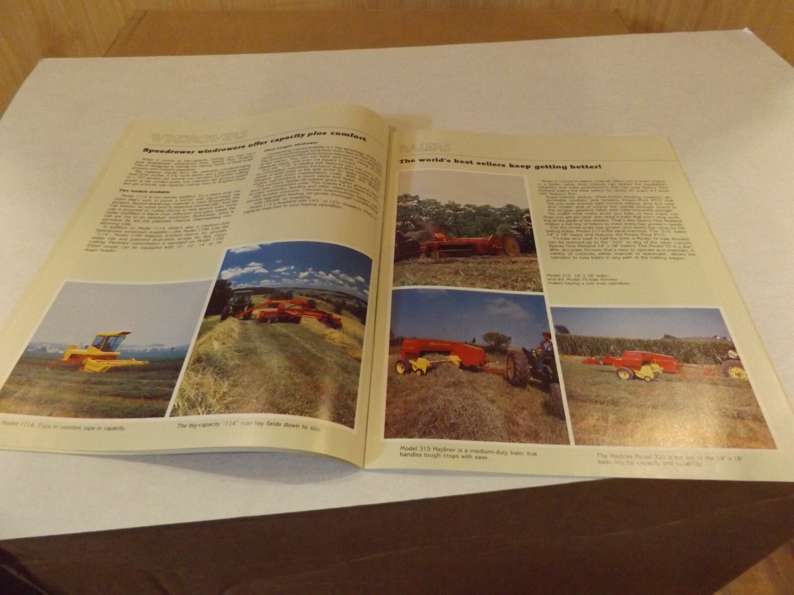 1980 SPERRY NEW HOLLAND EQUIPMENT BUYER&rsquo;S GUIDE , LIT # 6175158