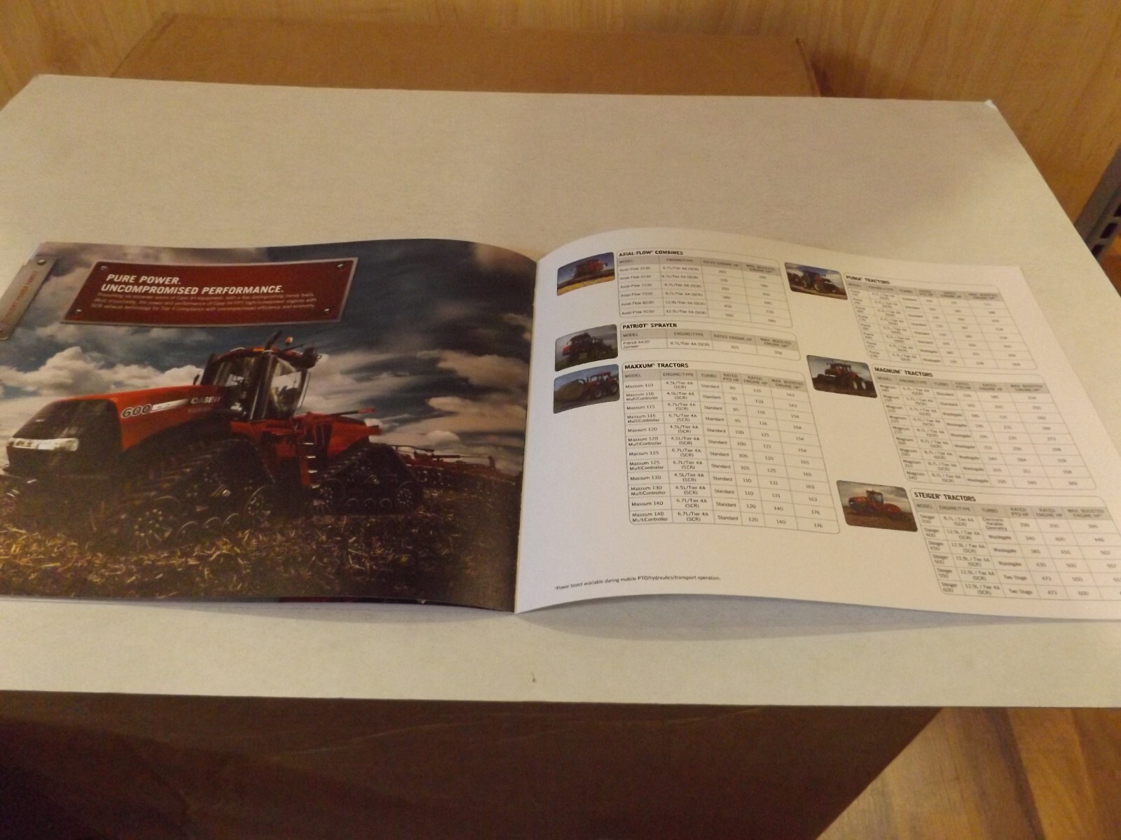2011 CASE IH EFFICIENT POWER EP , LIT # CIH08181101