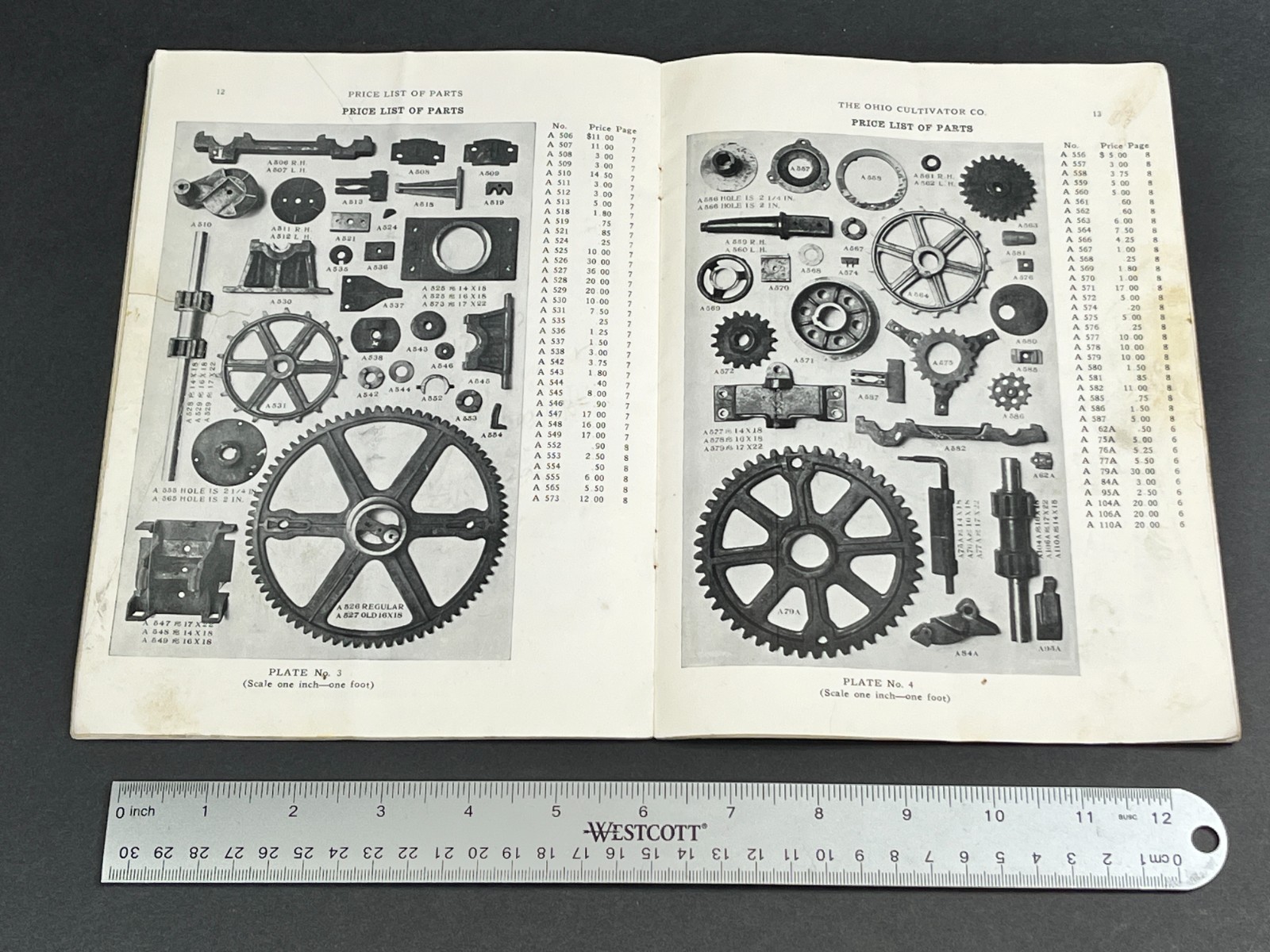 1923 Ohio Cultivator Automatic Hay Presses Parts Price List Repairs Bellevue OH