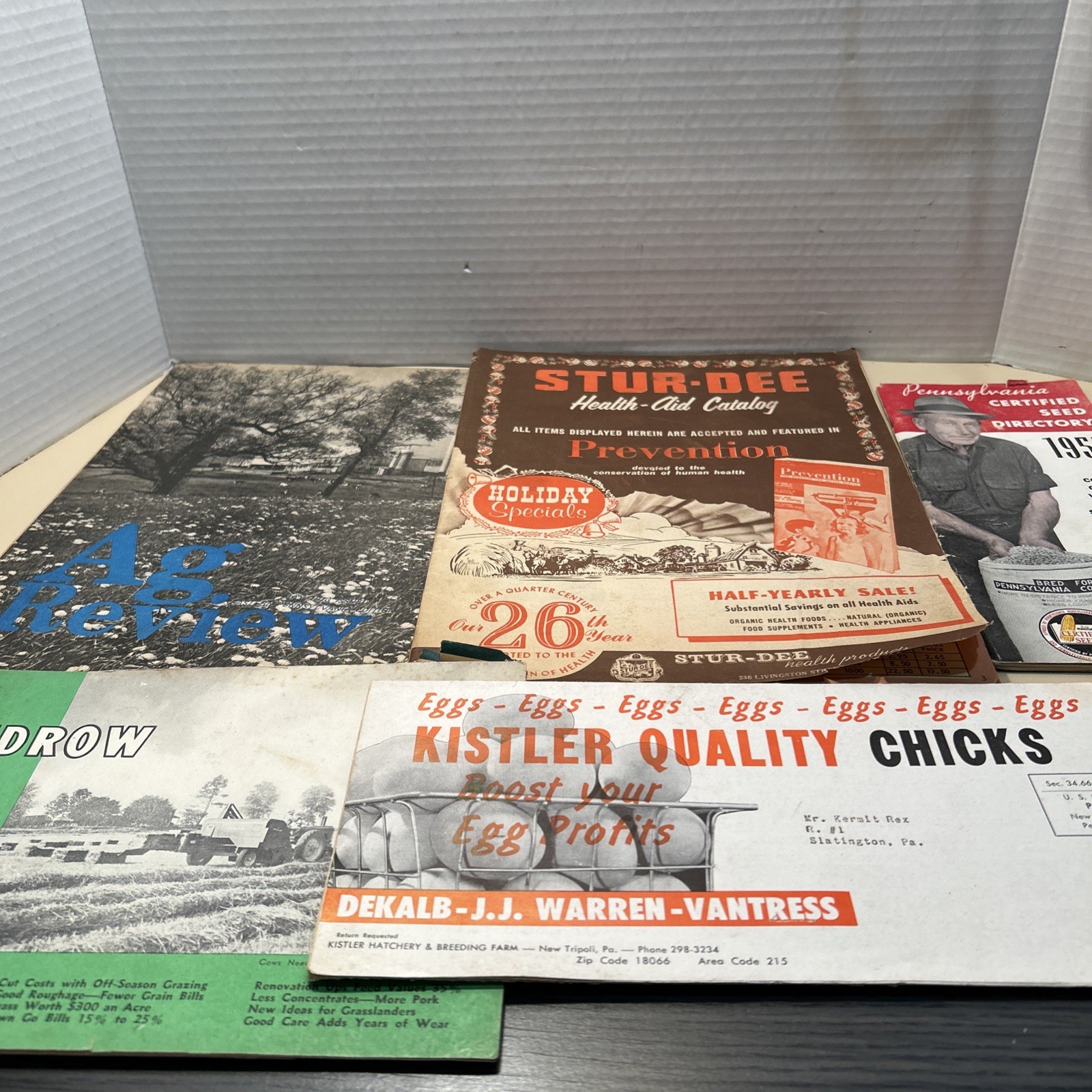 Vintage Farm Related Catalogues and Pubs Lot of 5 Booklets