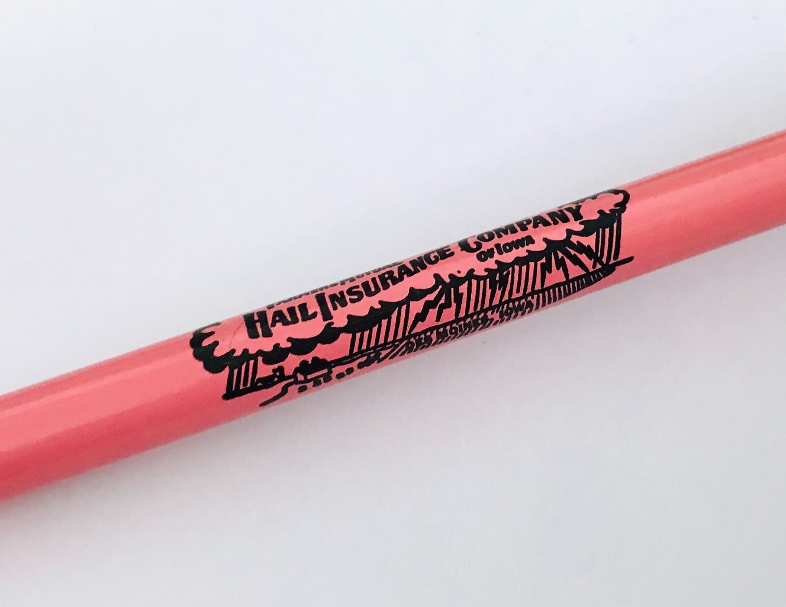 Vtg Farmers Mutual Hail Insurance Co. Varga Insurance Cornell WI Promo Pencil