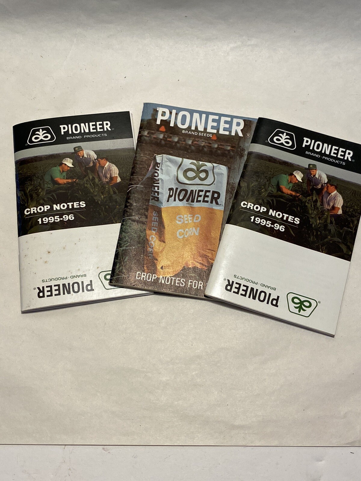 3 PIONEER PLANTING GUIDE FIELD CROP PRODUCTION NOTEBOOK 1995 1978 SEED CORN