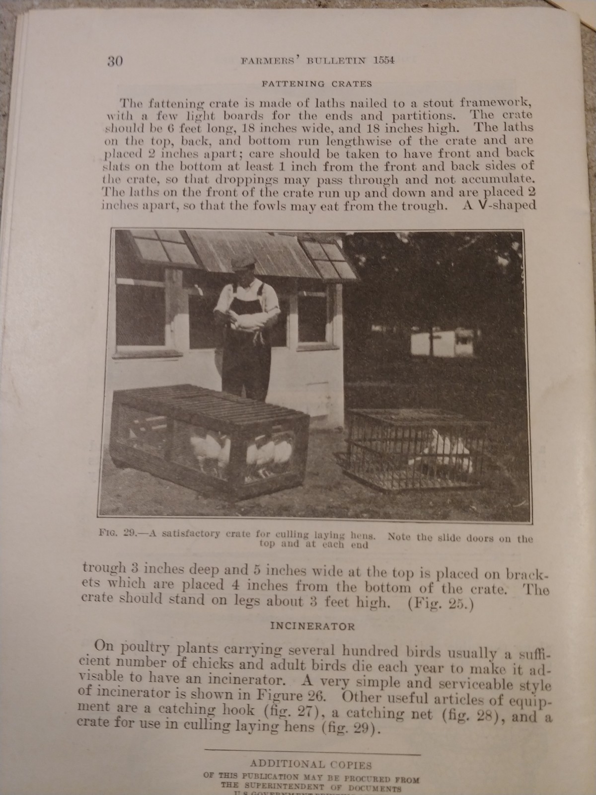 7 DEPARTMENT OF AGRICULTURE BOOKLETS On POULTRY AND BIRDS 1917 -1928