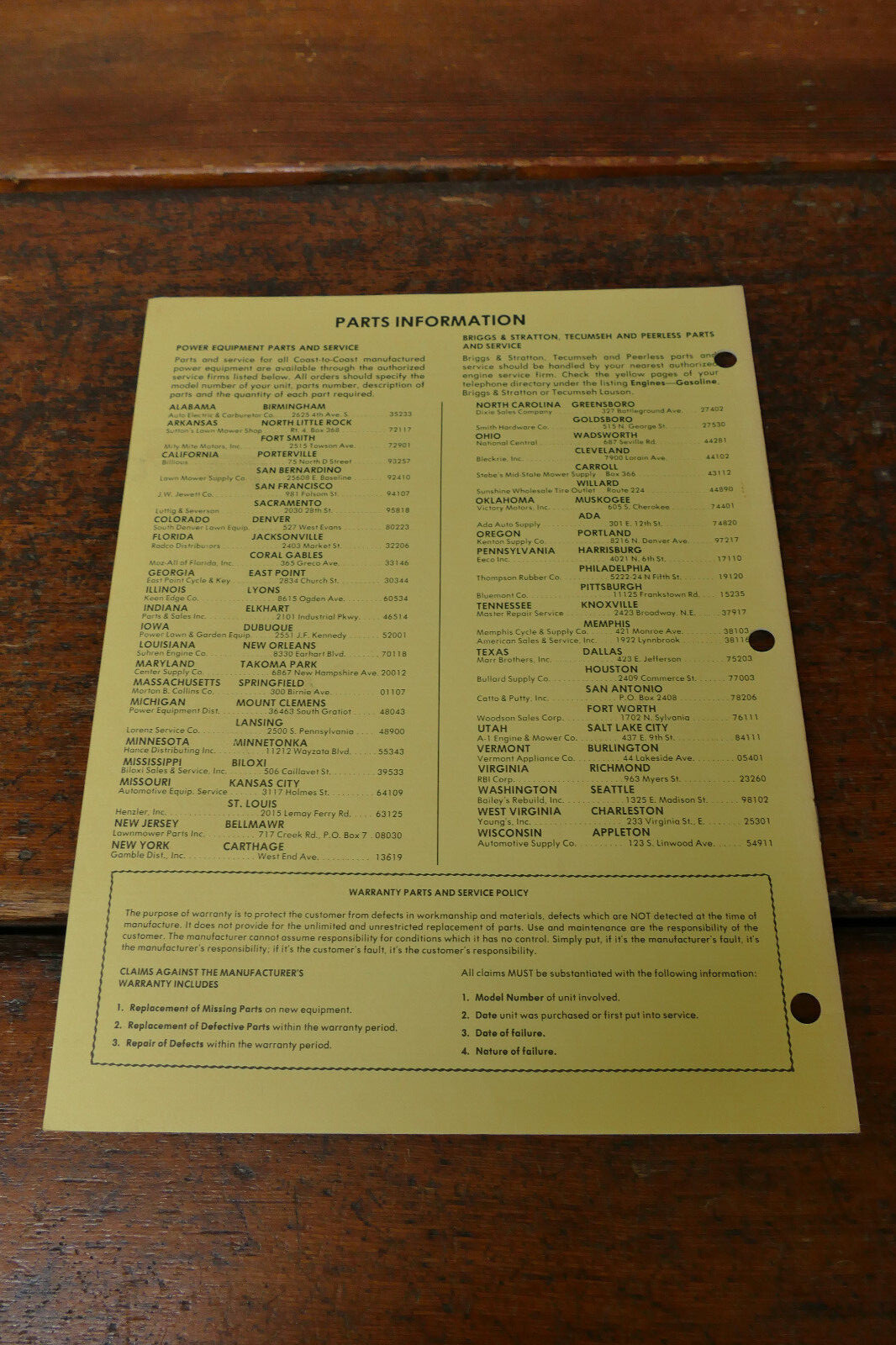 1980s Coast to Coast Owner&rsquo;s Manual 4HP 21” Self Propelled Lawn Mower 481-1550