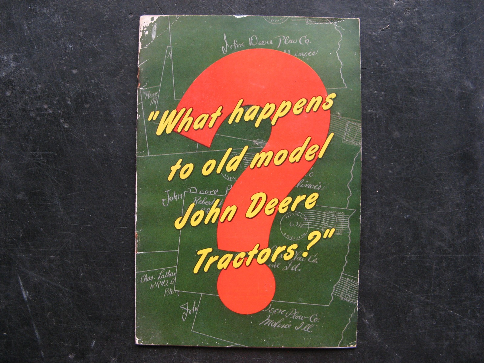 1951 WHAT HAPPENS to OLD MODEL JOHN DEERE TRACTORS ? Sales Booklet VINTAGE